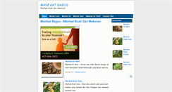 Desktop Screenshot of manfaatbagus.com